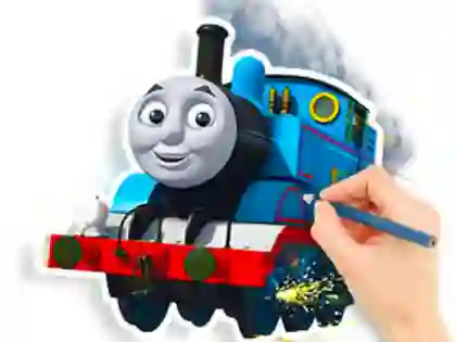שפּיל Coloring Book: Thomas אָנליין