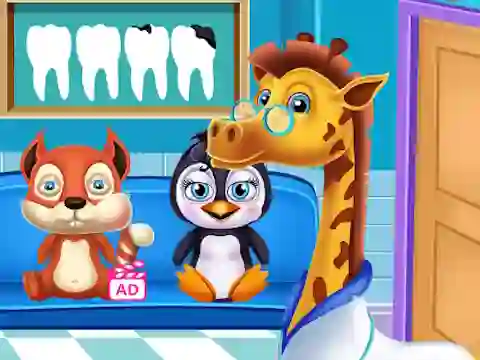 Pet Dentist — free online game