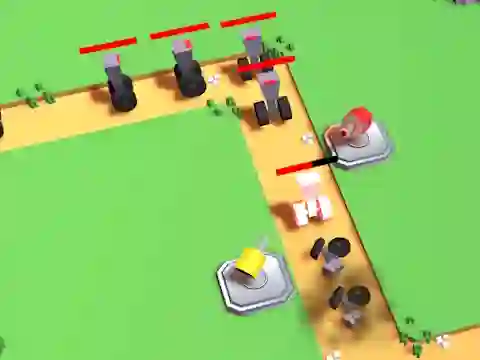 Tower Defense Mingling — free online game