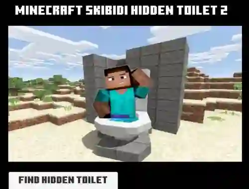 Minicraft Skibidi Hidden Toilet 2 — free online game
