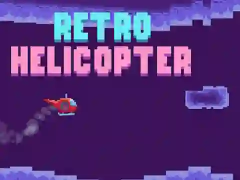 Retro Helicopter — free online game