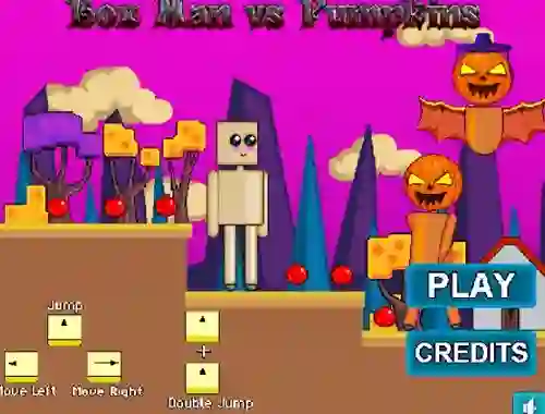 Box Man Vs Pumpkins — free online game