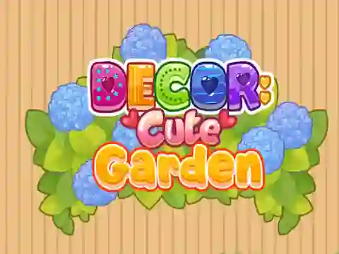 Decor: Cute Garden — free online game