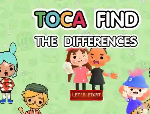 Toca Find The Differences — free online game
