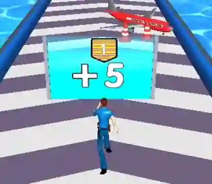 Cop Run 3D — free online game