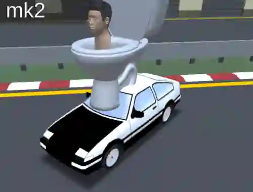 Spil Skibidi Toilet Racing Multiplayer online