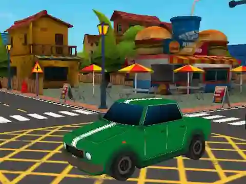 Fun Town Parking — free online game