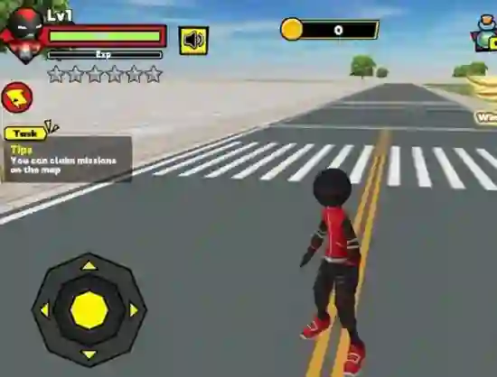 Stick Rope Hero — free online game