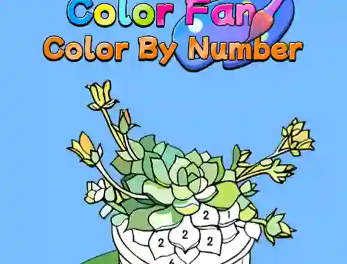 Color Fan Color By Number — free online game
