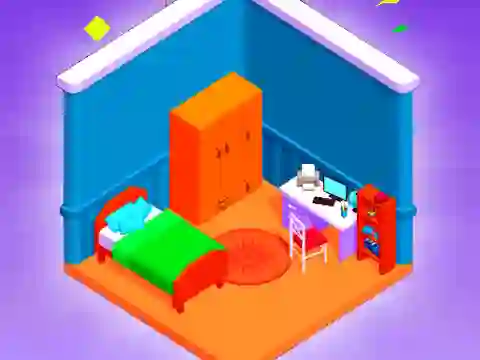 Crazy Merge Room — free online game