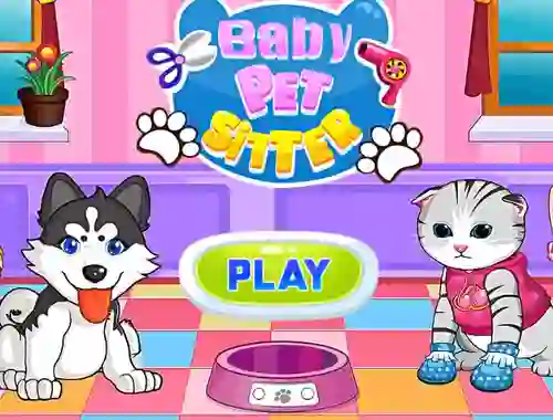 Trò chơi Baby Pet Sitter trực tuyến