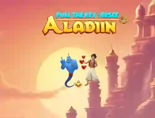 Hra Pull The Key Rescue Aladin