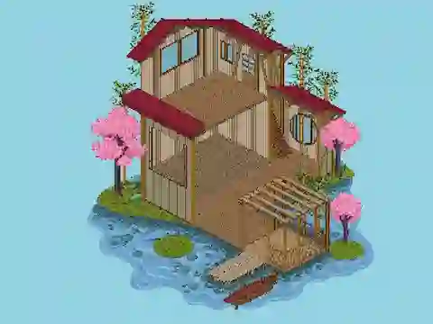 Trò chơi Pixel House trực tuyến