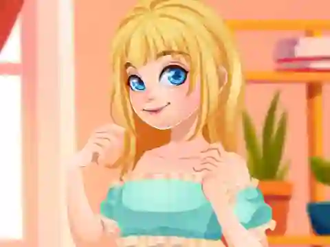 Blonde Sofia: Choco Day — free online game