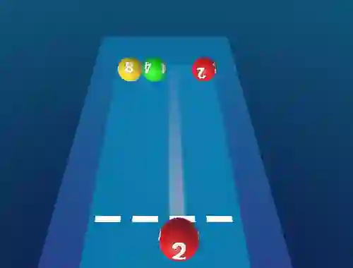 Merge The Balls 2048 Billiards! — free online game