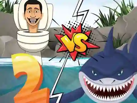 Hungry Shark Vs Skibidi 2 — free online game