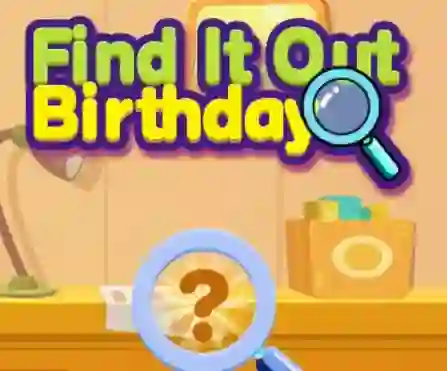 Find It Out Birthday — jogo online grátis