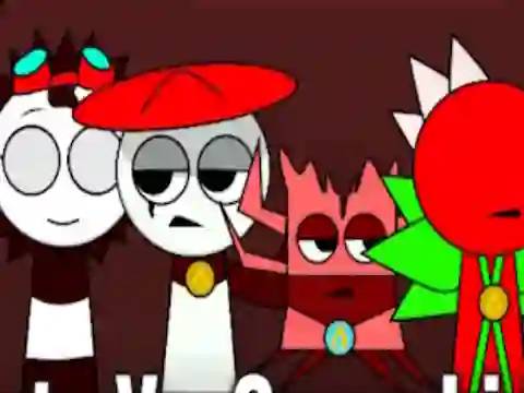 Plants Vs. Sprunki Red — free online game