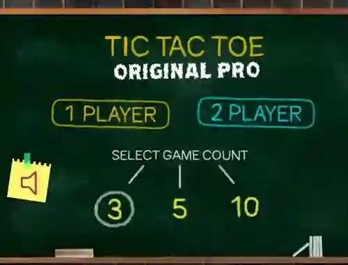 Tic Tac Toe Original Pro — free online game