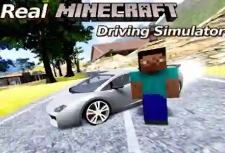 Real Minecraft Driving Simulator — free online game