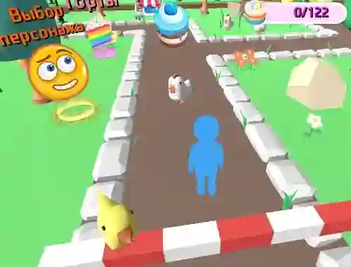Obby Collect Sweet Cakes — free online game