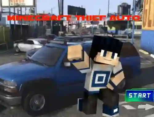 Minecraft Thief Auto — free online game