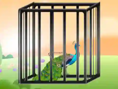 Joc Rescue the Radiant Peacock on-line