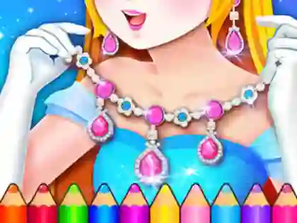 Coloring Book: Jewelry Design — free online game