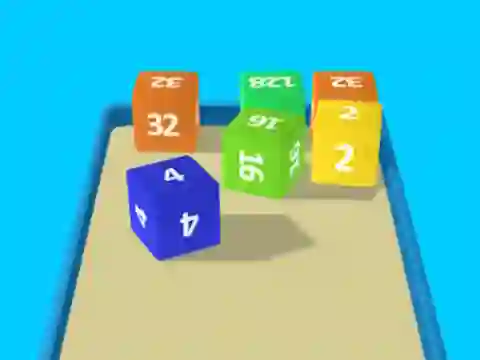 2048 Cube Merge — free online game