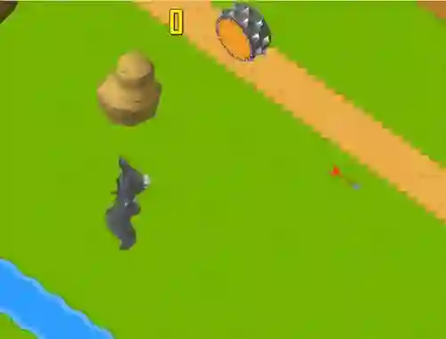 Ratomilton Crosses The Road — free online game