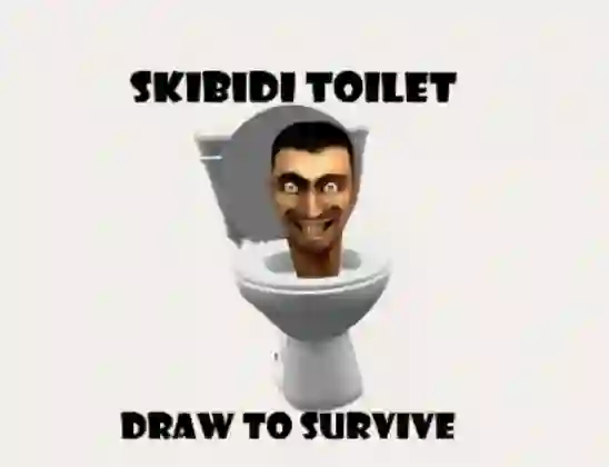 Skibidi Toilet Draw To Survive — free online game
