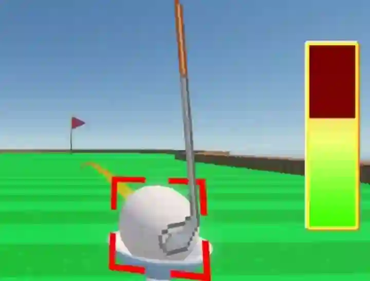 Super Mega Power Golf 3D — free online game