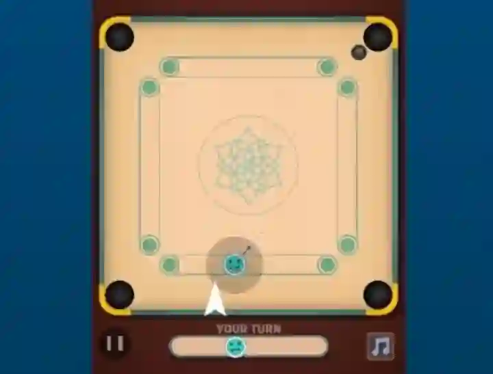 Hra Carrom Rush online