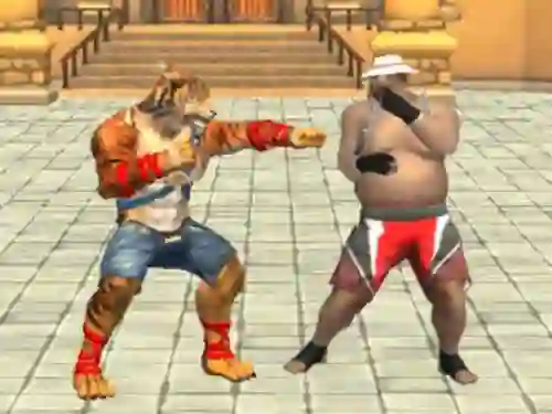 Bodybuilder Karate Fighting — free online game