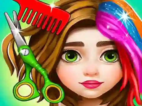 Hair Salon & Dress Up Girl — free online game
