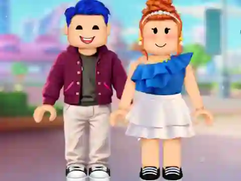 Spel Roblox Couple Dressup på nätet
