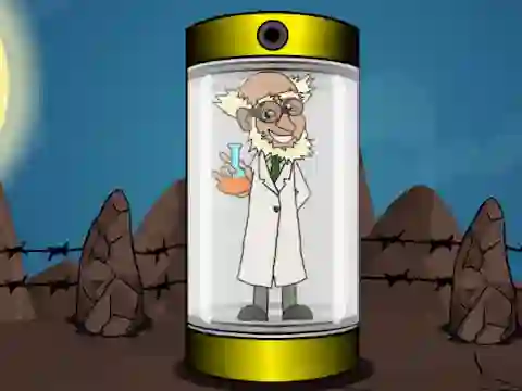 Rescue the Elder Research Officer — free online game