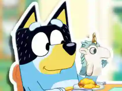 Jigsaw Puzzle: Bluey Toy Time — free online game