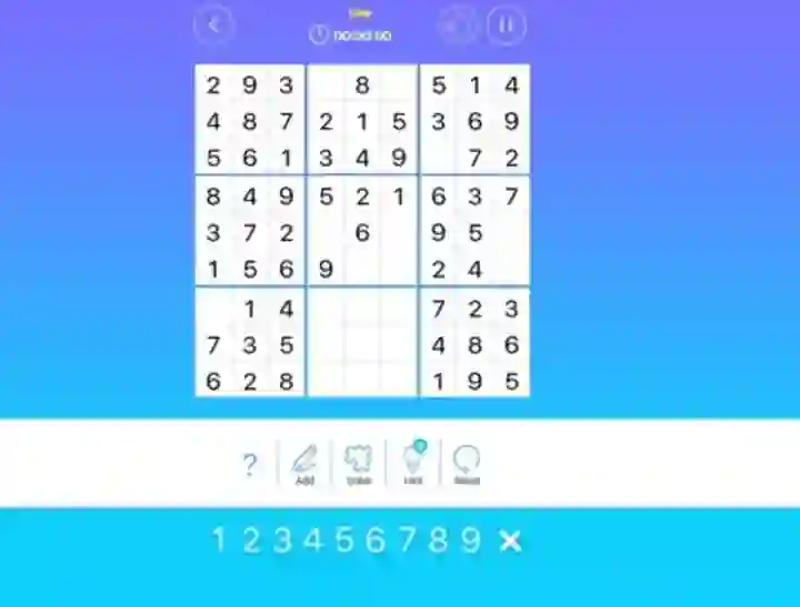 Master Sudoku — free online game