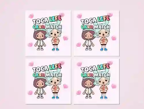 Toca Life Memory Card Match — free online game