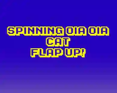 Spinning Oia Oia Cat Flap Up — free online game
