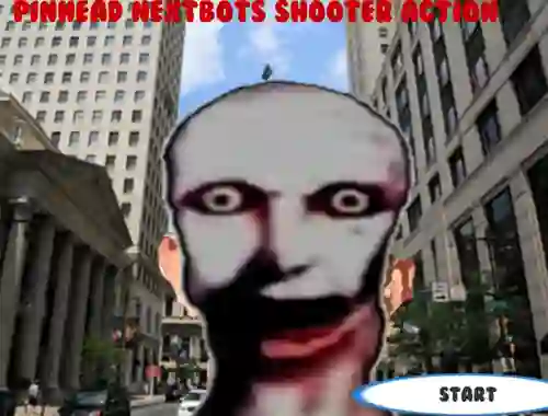 Pinhead Nextbots Shooter Action — free online game