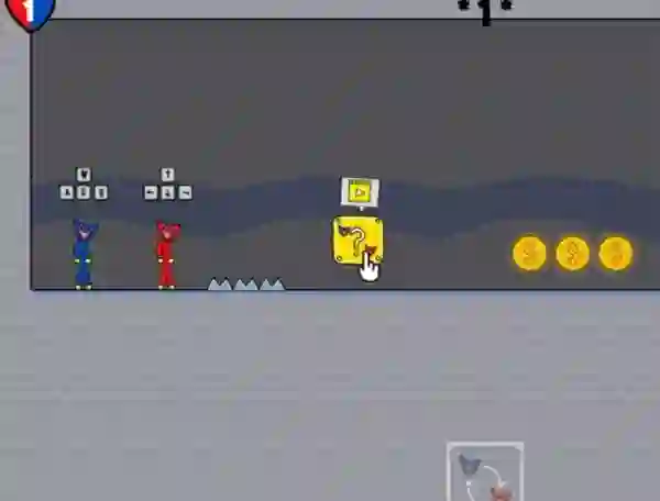 Stickman Huggy Party Duo — free online game