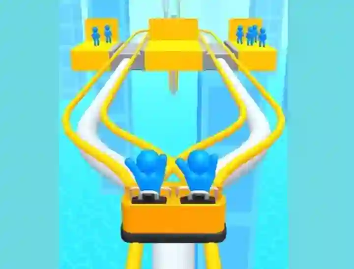 Runner Coaster Race — free online game