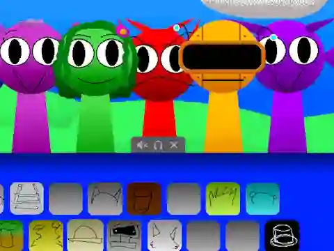 Játék Sprunka Animated online