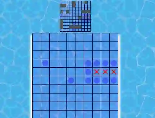Játék Battleship On Cells online