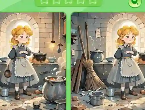 Find The Differences: Cinderella — free online game