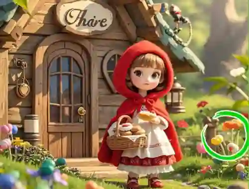 Find The Differences: Granny Wolf — free online game