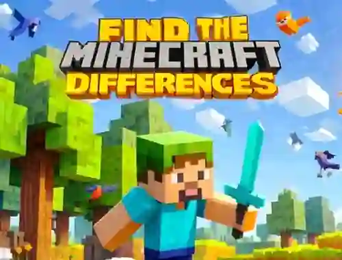 Find The Differences: Minecraft — free online game