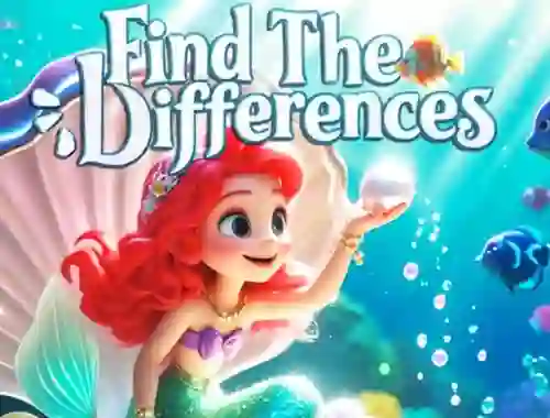 Find The Differences: Little Mermaid — free online game